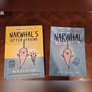 Tundra Narwhal's Otter Friend and Unicorn of the Sea Books - 2 Books